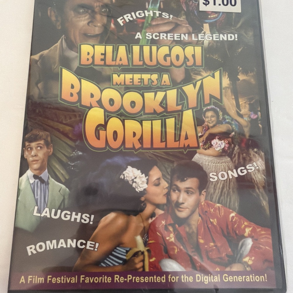 Bela Lugosi Meets a Brooklyn Gorilla DVD Digitally Remastered Cult Classic New - Picture 2 of 4